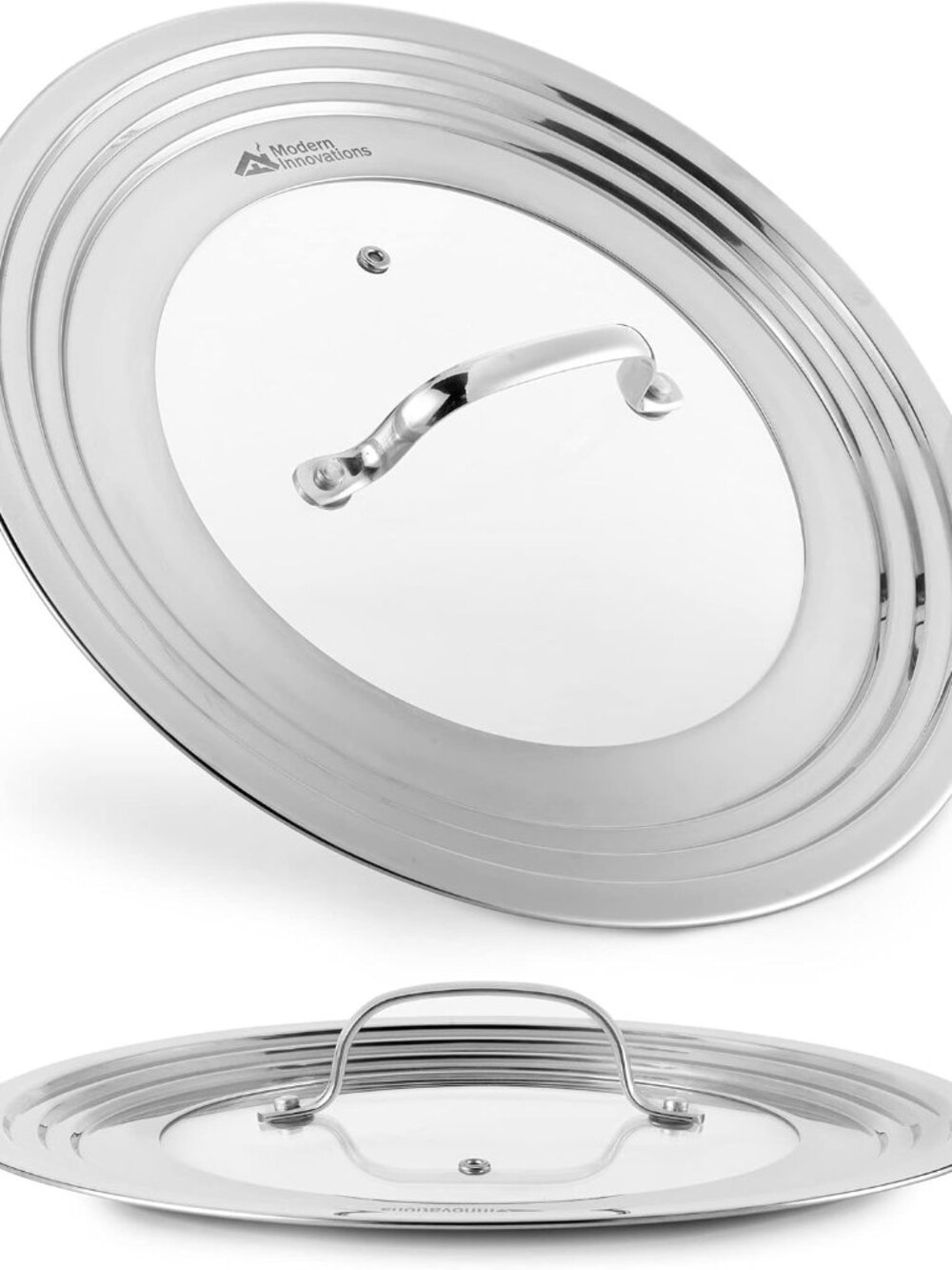 Universal Lid with Tempered Glass Top for Pots & Pans, Fits 8.25, 9, 10, 11, and